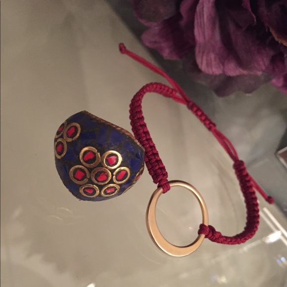 Brass Enamel Ring or Rope bracelet 🎁 gift - Picture 2 of 6